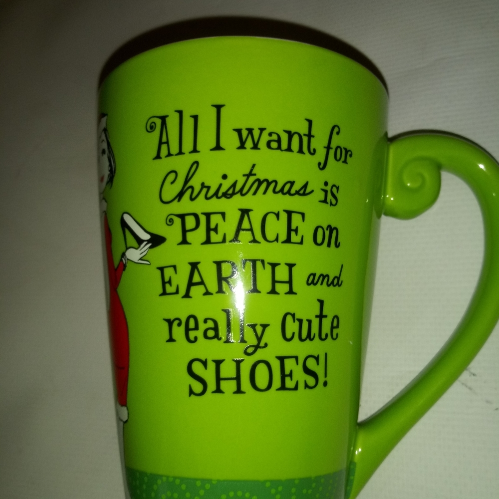 Humorous Hallmark Christmas mug